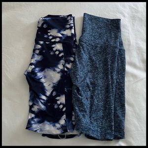 NWOT biker shorts set